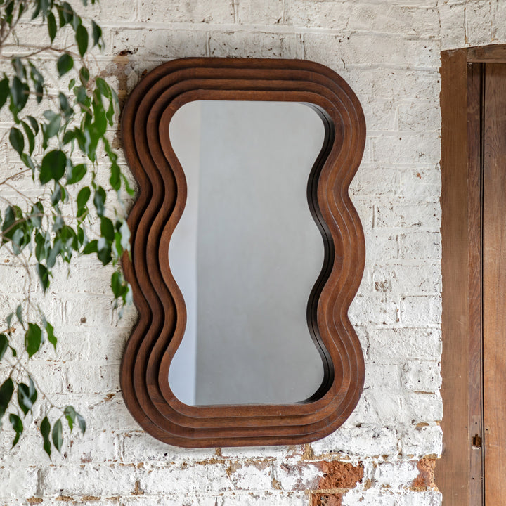 Calder Wave Edge Mirror