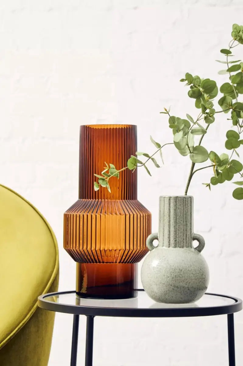 Tova Brown Glass Vase